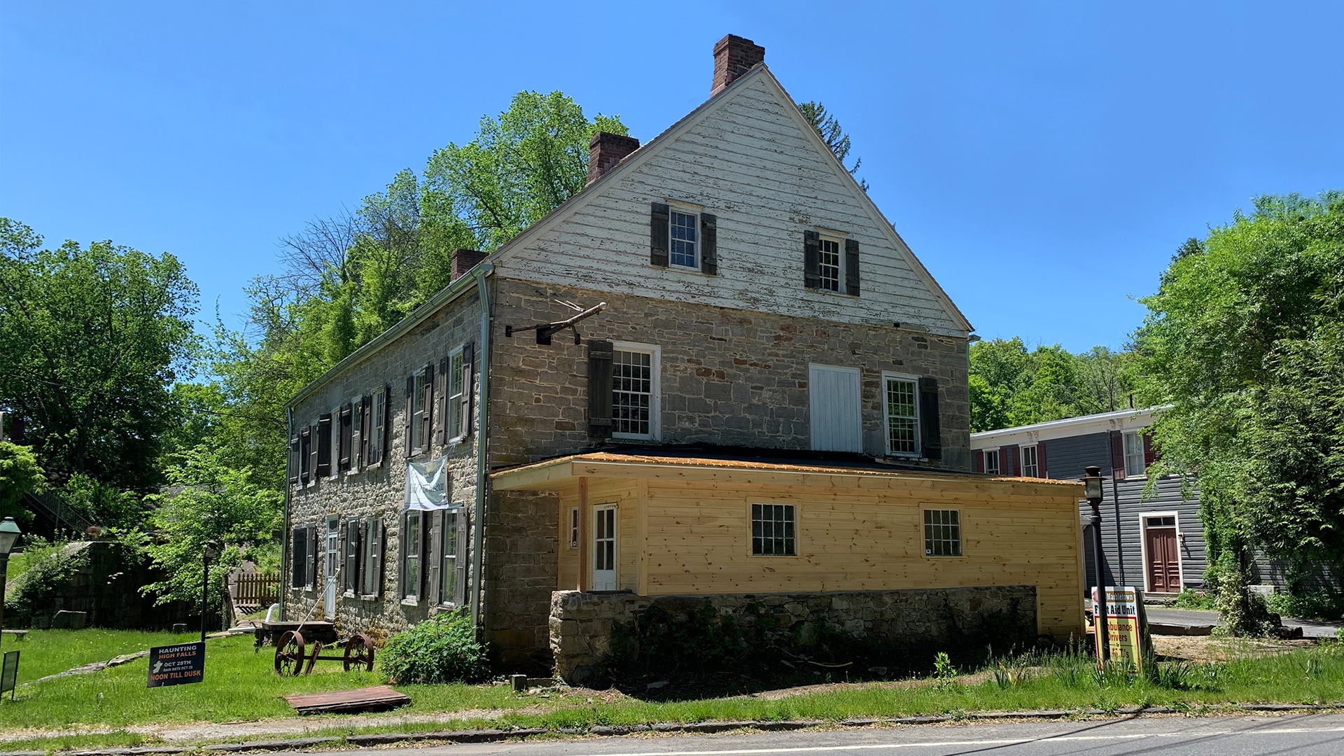 Depuy Canal House Historic Restoration, High Falls Alfandre Architecture