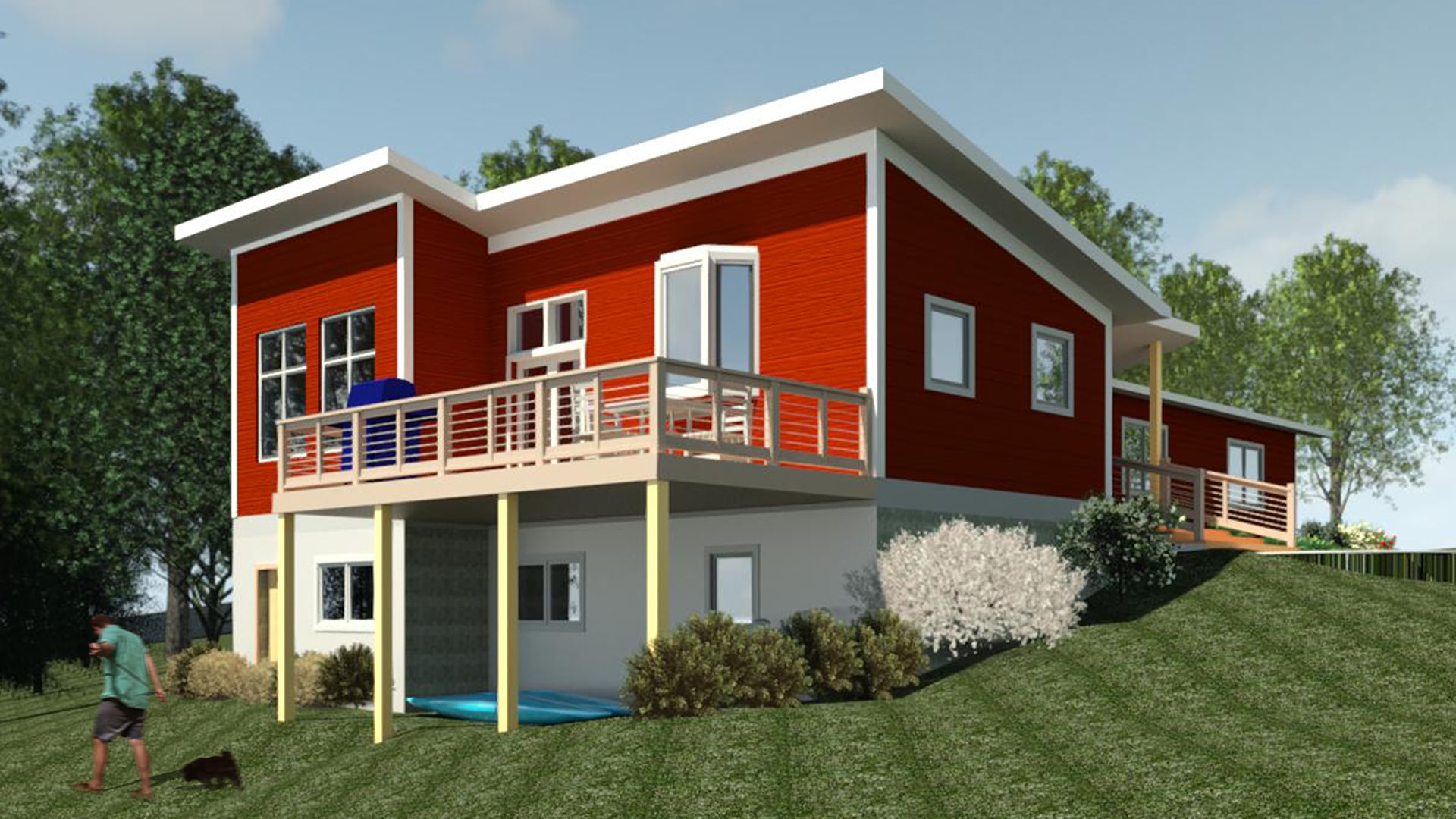 New Residence, High Falls, NY Alfandre Architecture