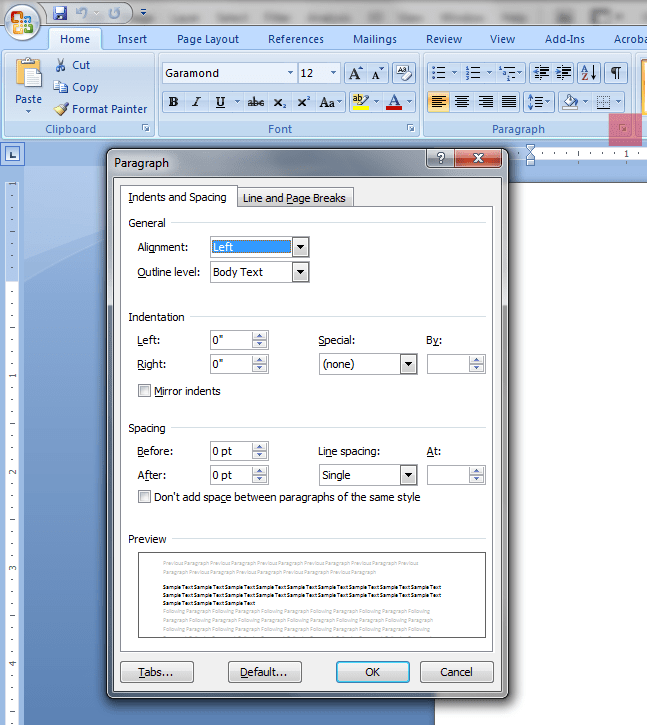 Cara Mengatur Paragraf Pada Microsoft Word 2007 | Nur Alfian Julianda Blogs