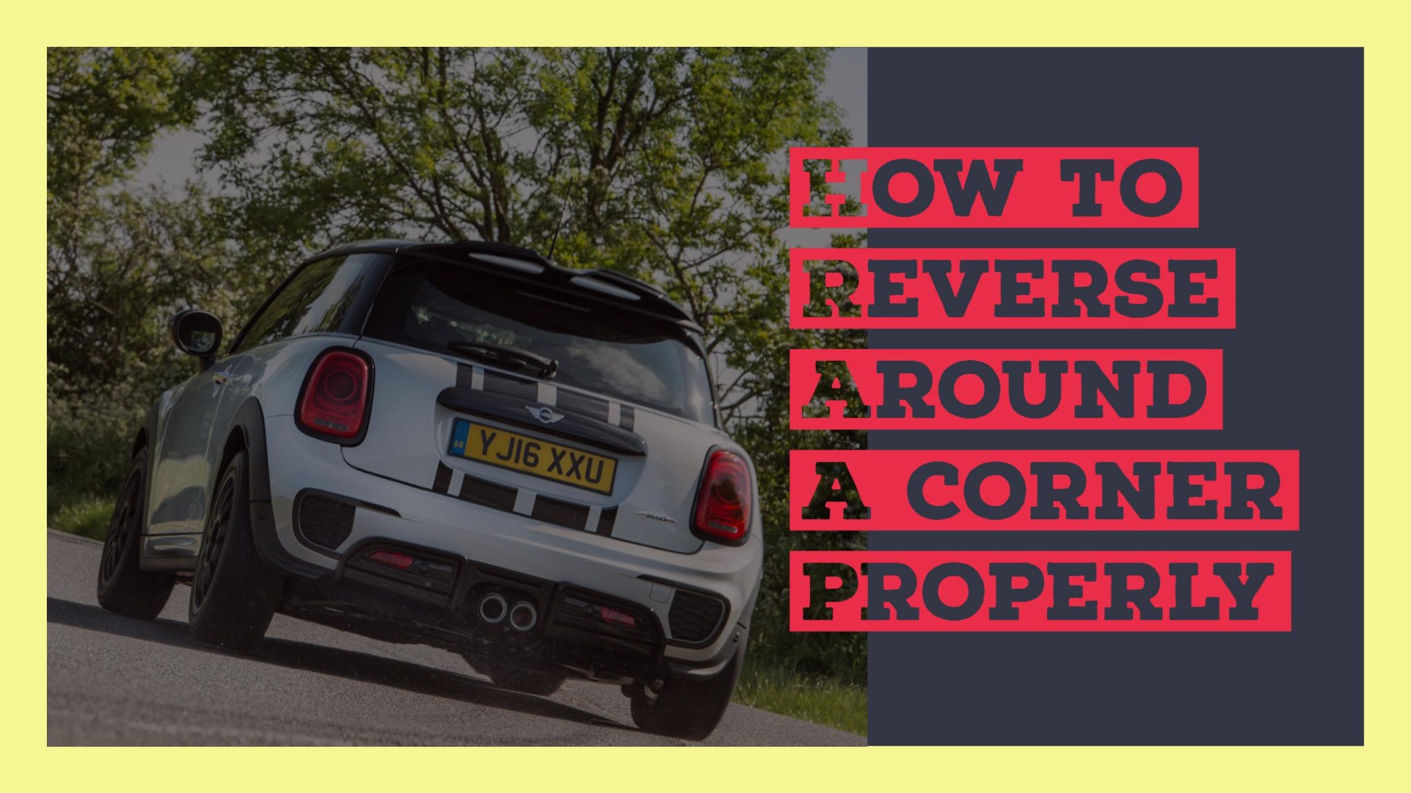 How To Reverse Around A Corner Properly Alfie's Driving School