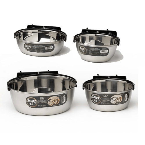 Midwest Dog Crate Snap’y Fit Bowls dog crate water bowls