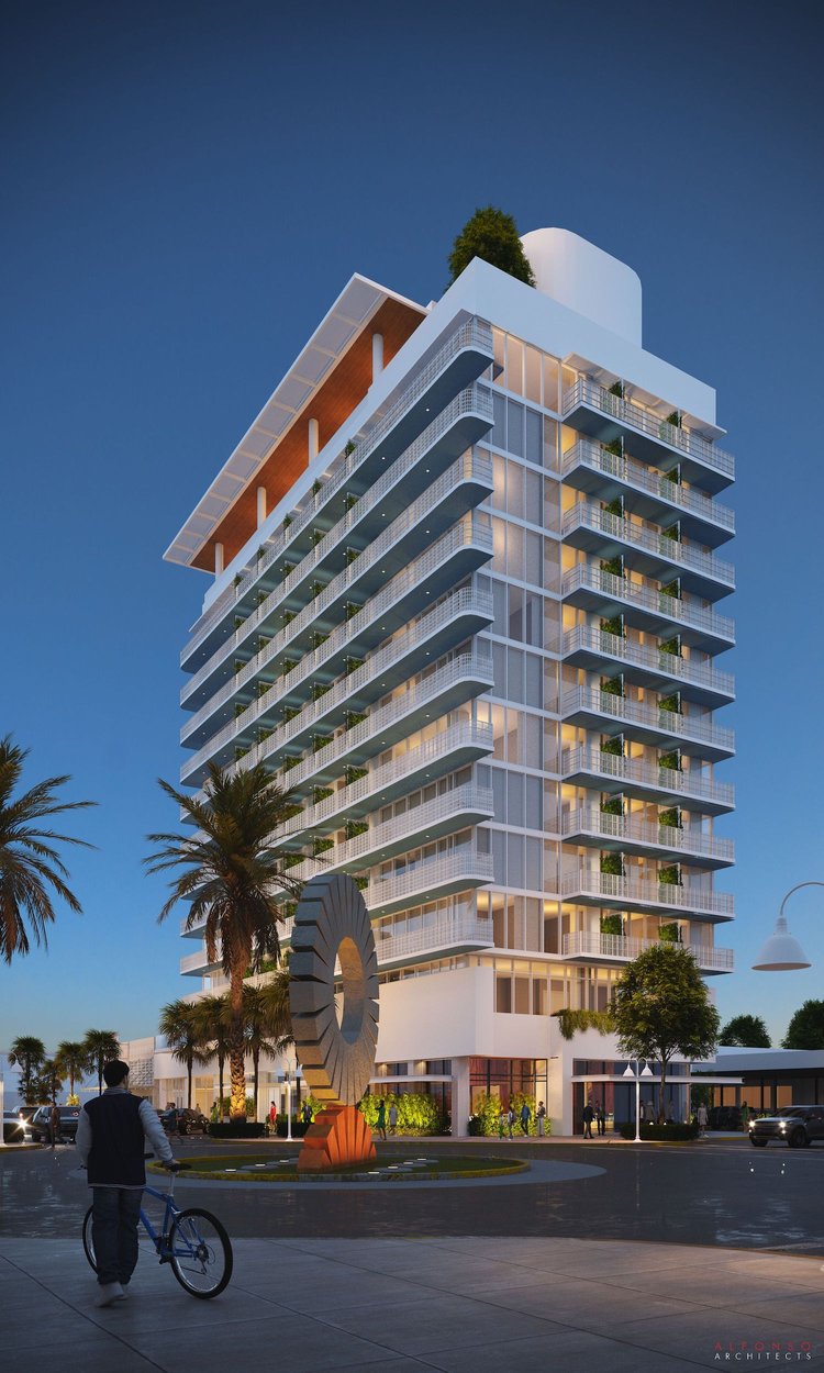 13story boutique hotel with significant food and beverage focus