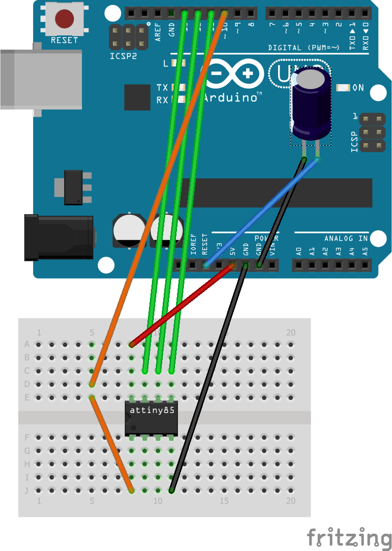 Programar ATtiny85, ATtiny45… usando Arduino UNO Alfonso Jiménez