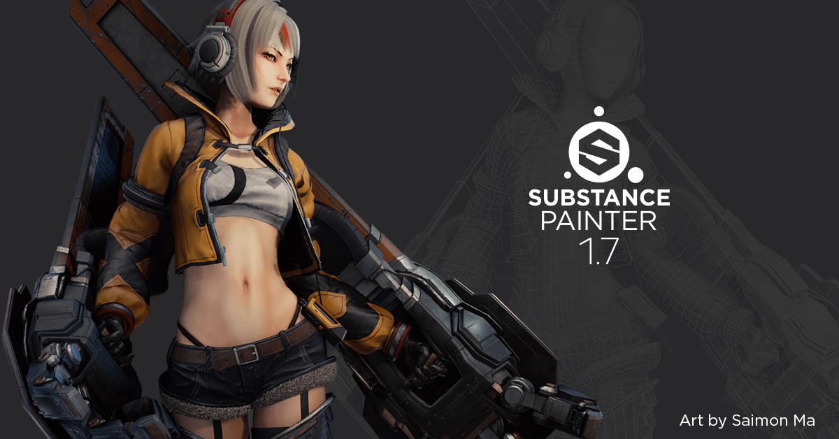 Substance Painter 1.7 enhanced workflow and content