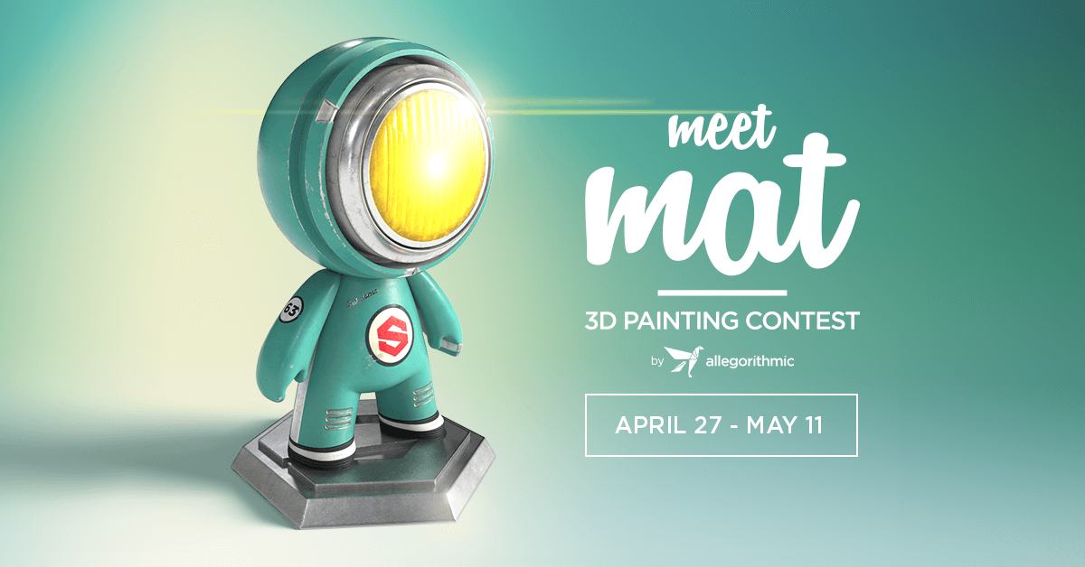 Meet MAT, Paint MAT The 2017 Substance 3D Painting