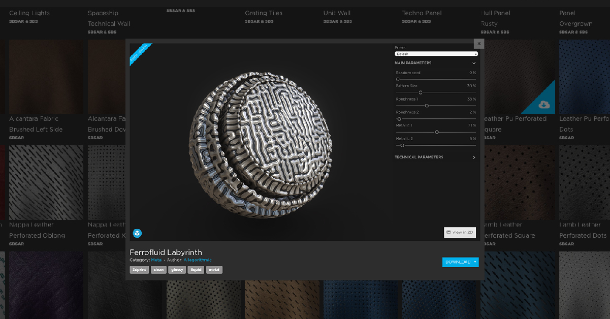 How the Substance Source Interactive Cloud Viewer Came to