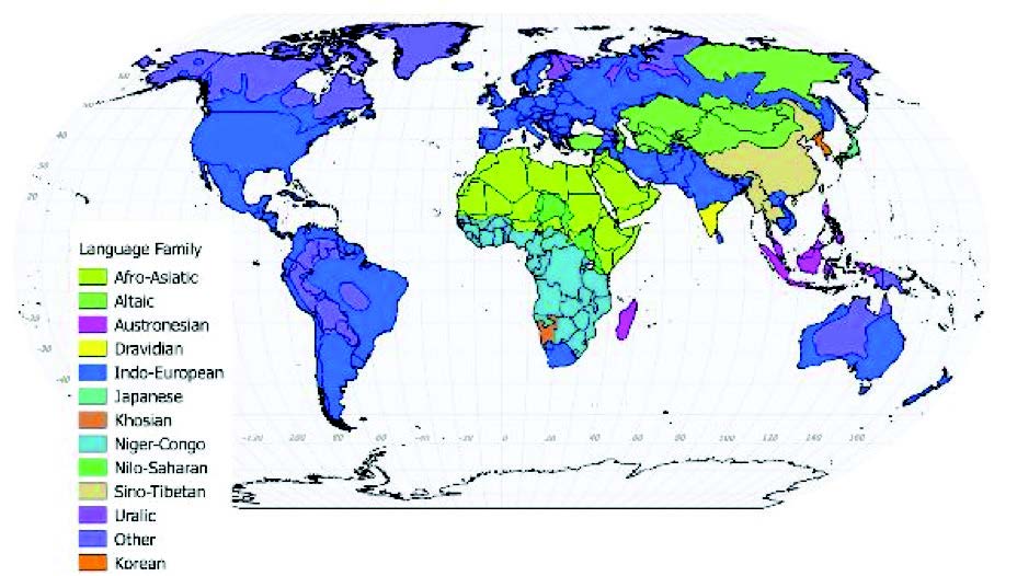 “Chapter 5 The Geography of Language” in “Introduction to Human