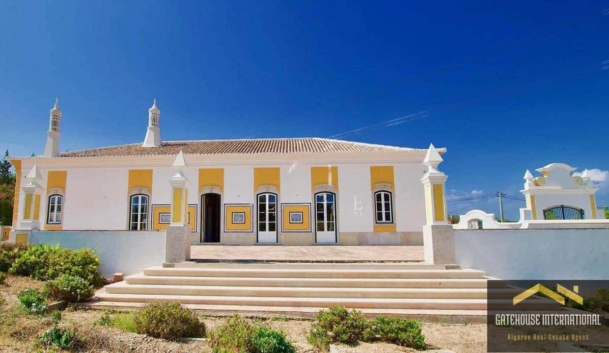 Traditional Property With 2 Hectares In Almancil Algarve Algarve