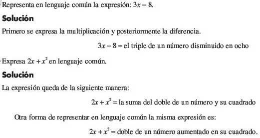 Conceptos básicos de Álgebra Curso de Álgebra