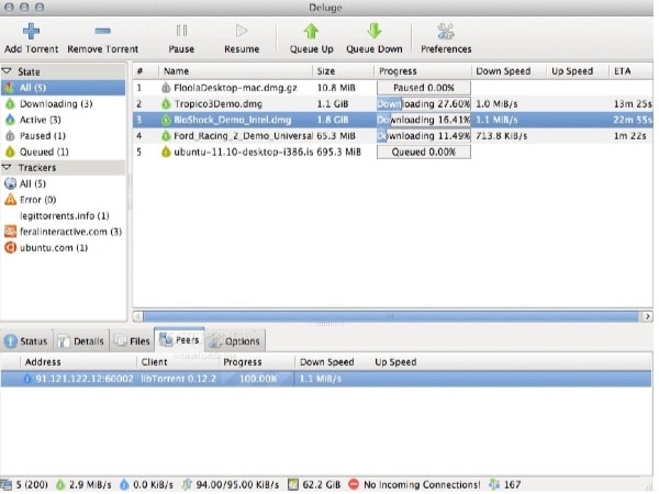 Deluge App Mac