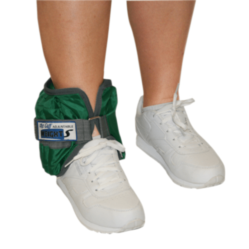 Ankle Weights 5 lb Adjustable The Cuff 1 pack TherapyCart.ca