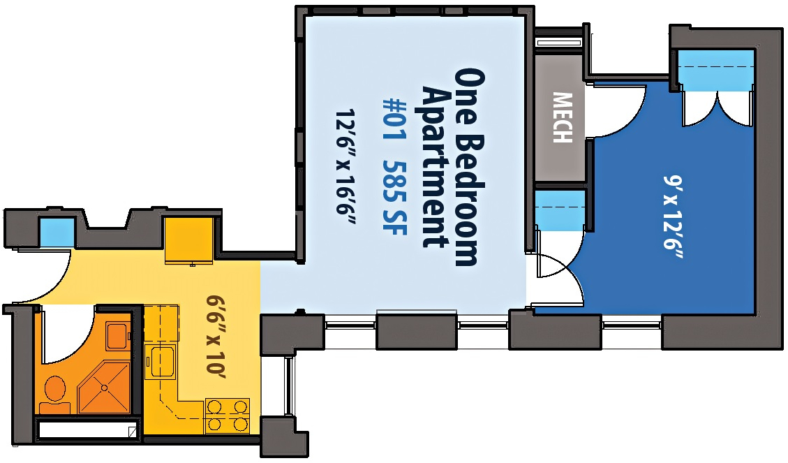 Apartments & Floor Plans Algonquin Apartments