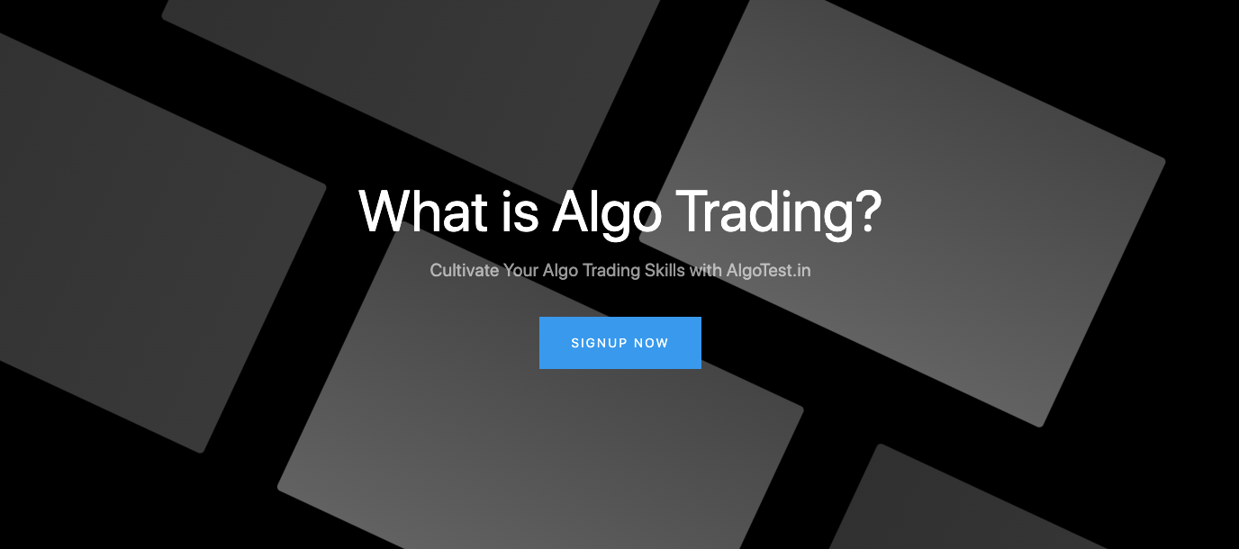 What is Algo Trading, Meaning, Examples, FAQs Signup Now