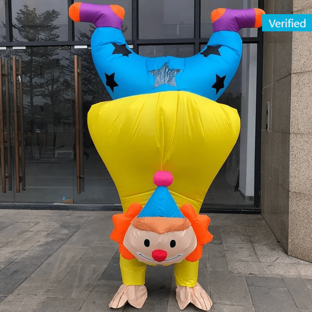 Clown Inflatable Costume Ali Plus