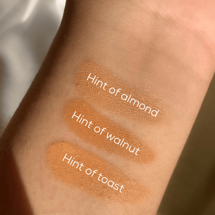 Morphe2 Hint Hint Skin Tint and Hide and Peek concealer review Alia Sam