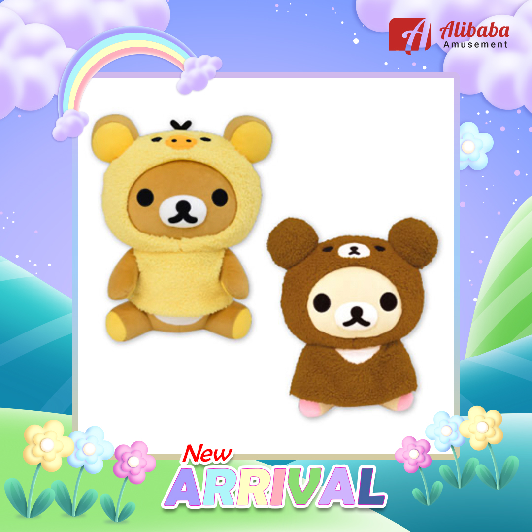 Rilakkuma with Rilakkuma Plush XL Alibaba Amusement in Yangon Myanmar