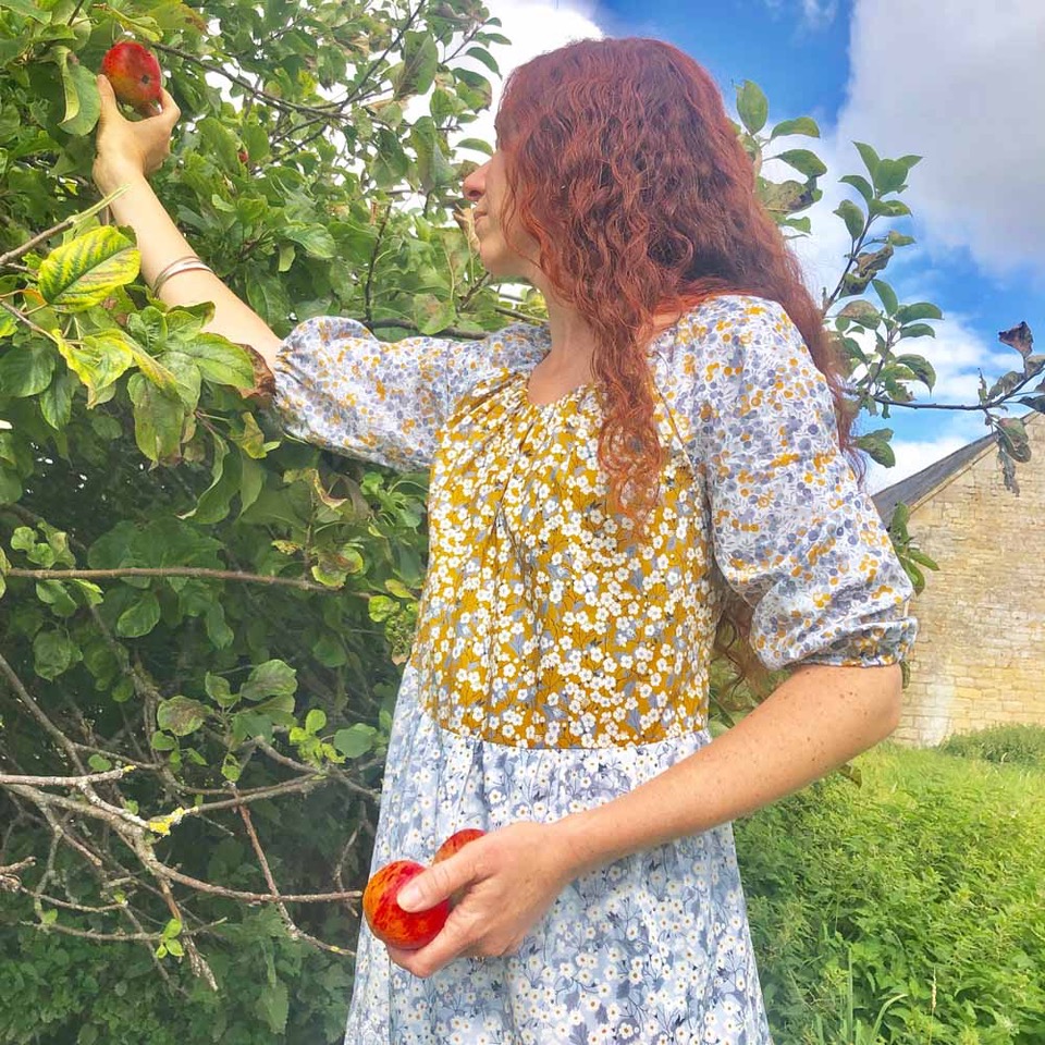 Liberty Boho Dress Alice Caroline Liberty fabric, patterns, kits