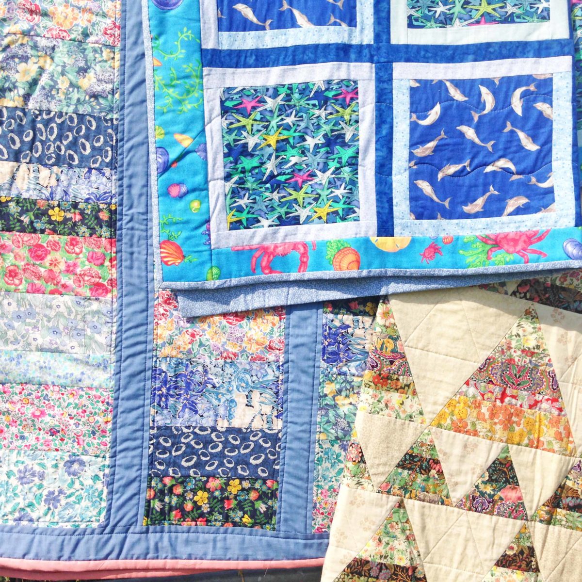 Charity Liberty Quilts Made by The Dulwich Quilters Alice Caroline