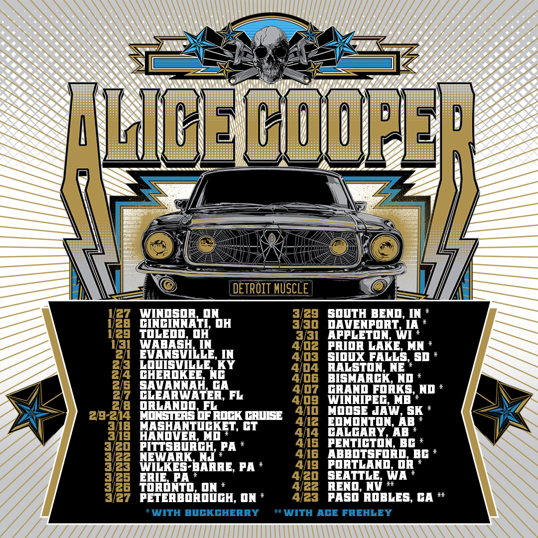 Alice Cooper 2023 Tour 2022 Spring Tour Dates Announced | Alice Cooper