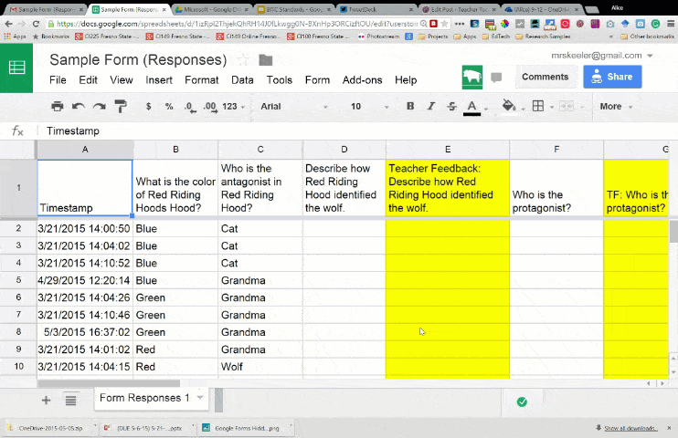Google Sheets Tip Increase Row and Column Width Teacher Tech