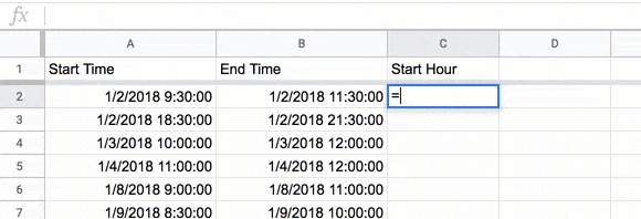 Google Sheets What is the Time Difference Teacher Tech