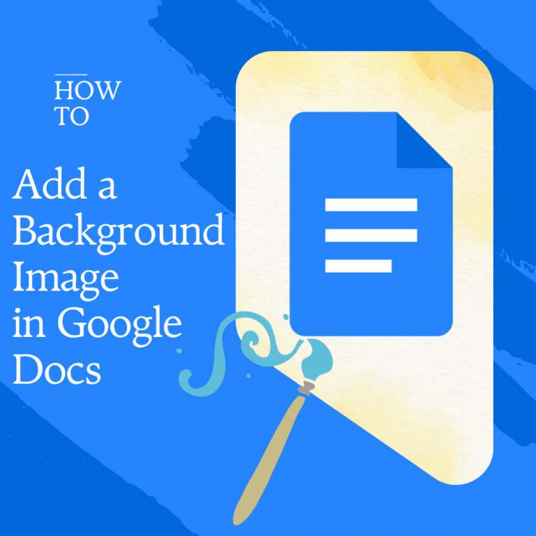 How to Add a Background on Google Docs Teacher Tech with Alice Keeler