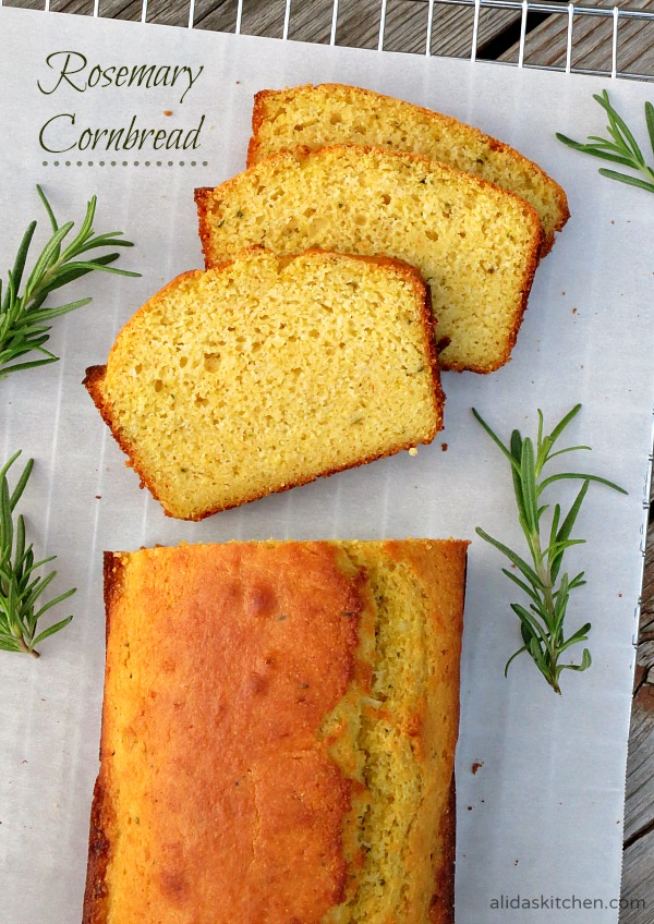 Rosemary Cornbread SundaySupper ChooseDreams My Site