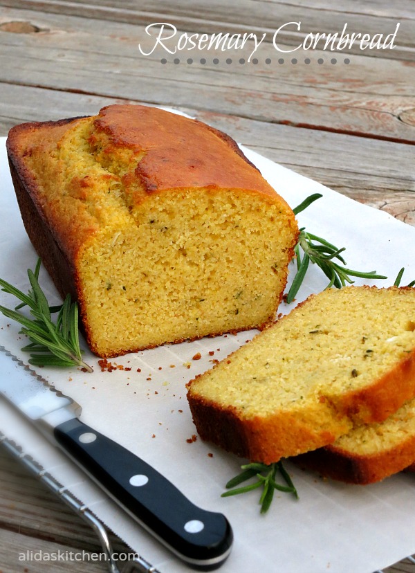 Rosemary Cornbread SundaySupper ChooseDreams My Site