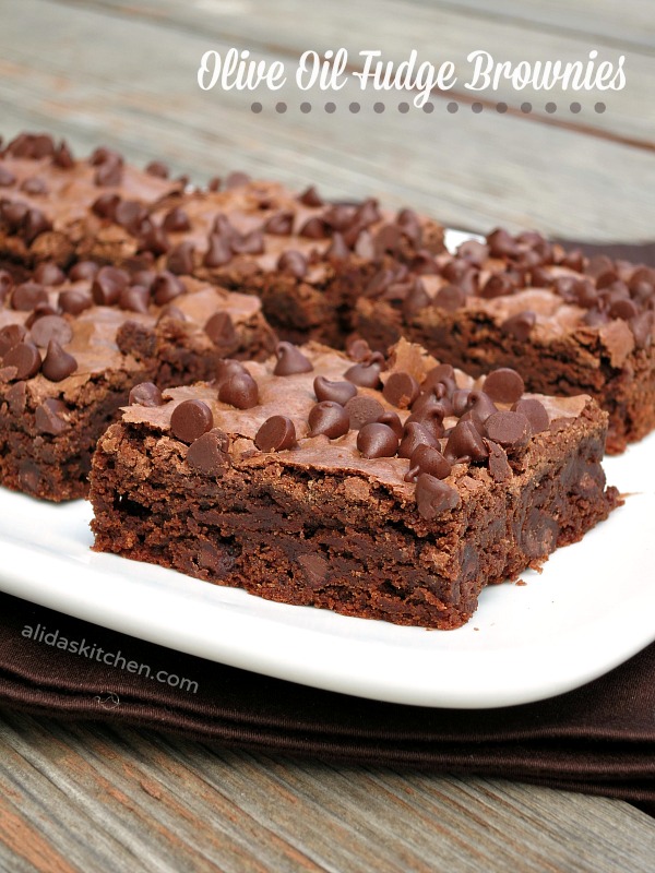 Olive Oil Fudge Brownies PantryInsiders My Site