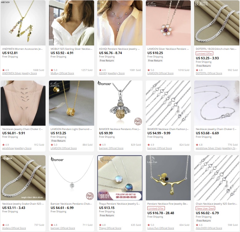 Dropship Jewelry From Your Store 385 Product Ideas