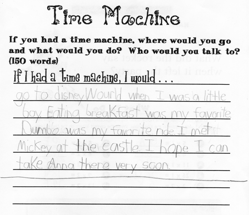 Ali Edwards Design Inc. Blog Simon's Time Machine