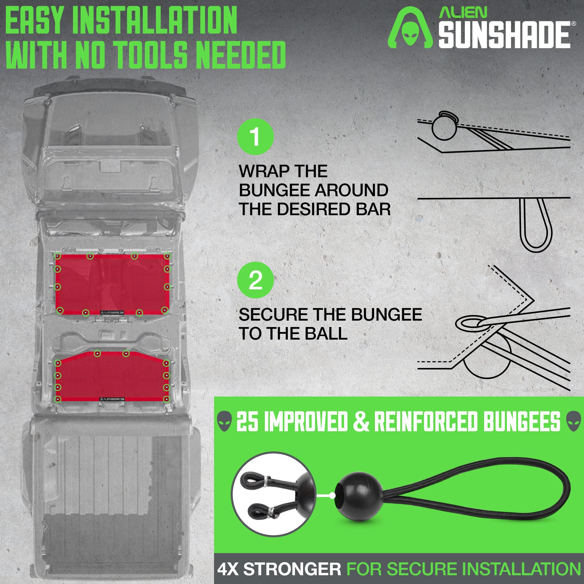 Premium Sunshades for Jeep Wranglers Alien Sunshade Store