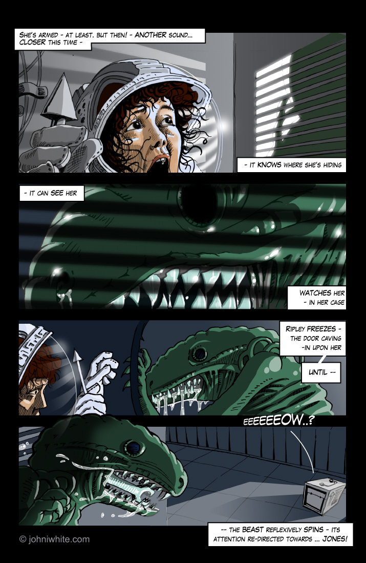 ALIEN age 11 Comic/Graphic Novel and Blog It knew... [63] 2012!