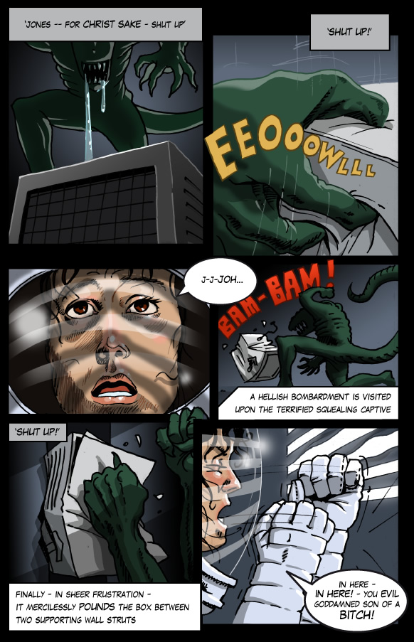 ALIEN age 11 Comic/Graphic Novel and Blog "Jones!" [64] 1982?