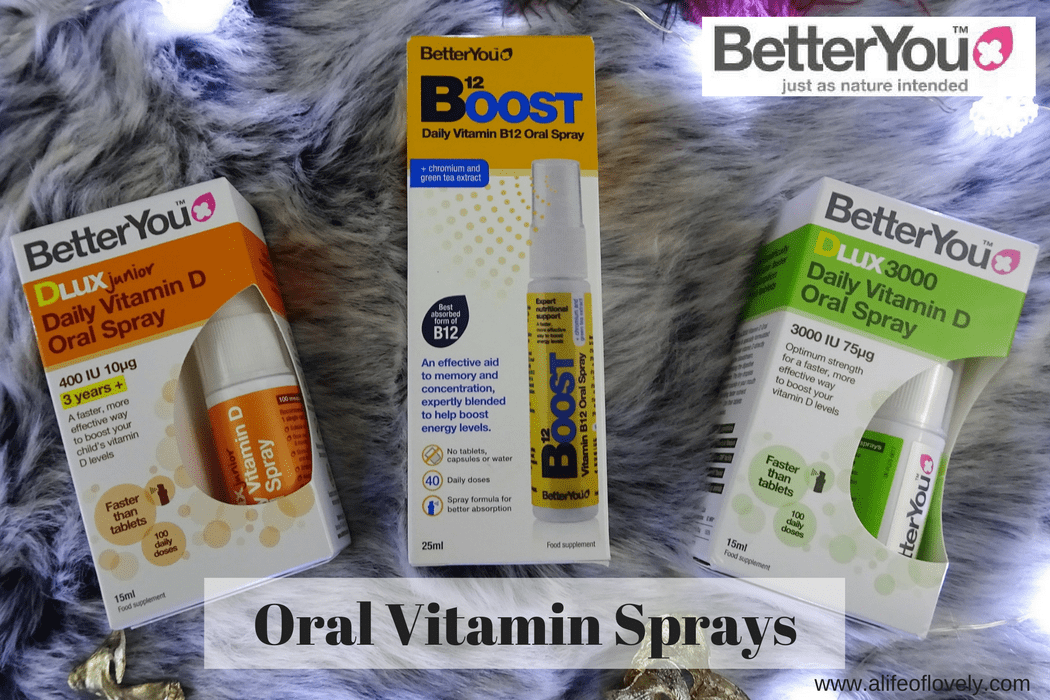 Oral Vitamin Sprays From BetterYou A Life Of Lovely