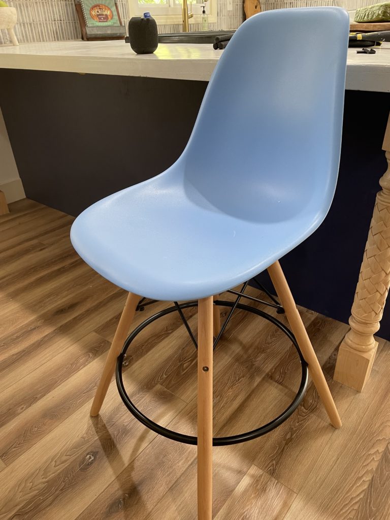 Painting plastic furniturecounter stools remade A Life Unfolding
