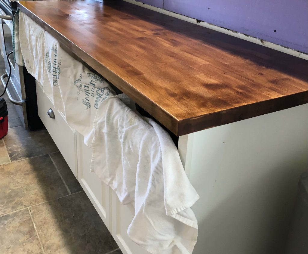 staining my butcher block counters A Life Unfolding