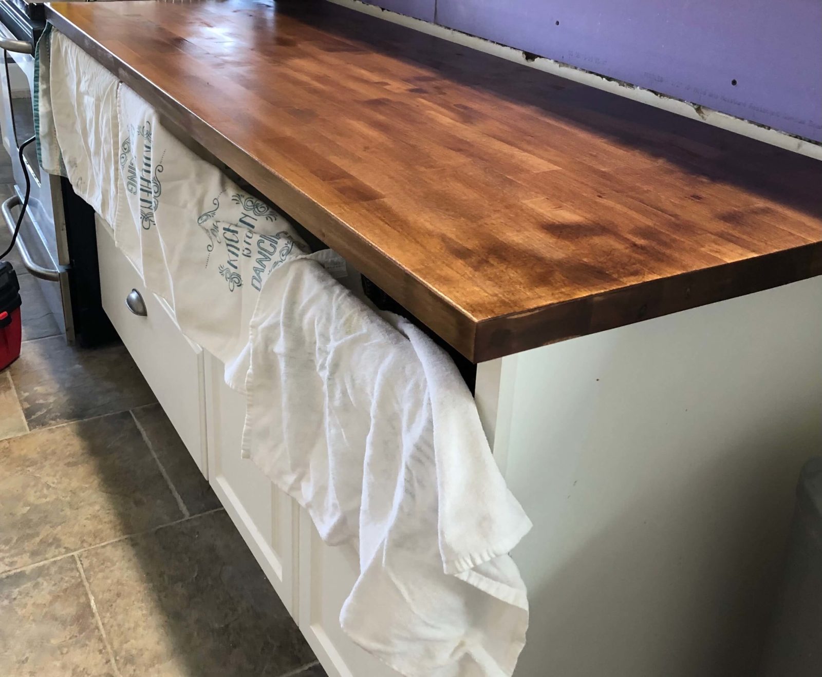 staining my butcher block counters A Life Unfolding