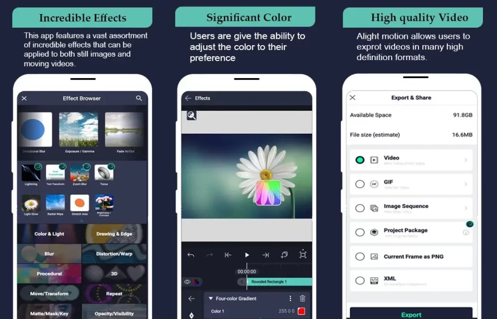 Alight Motion Mod APK (V5.0.260) Without Watermark [2024]