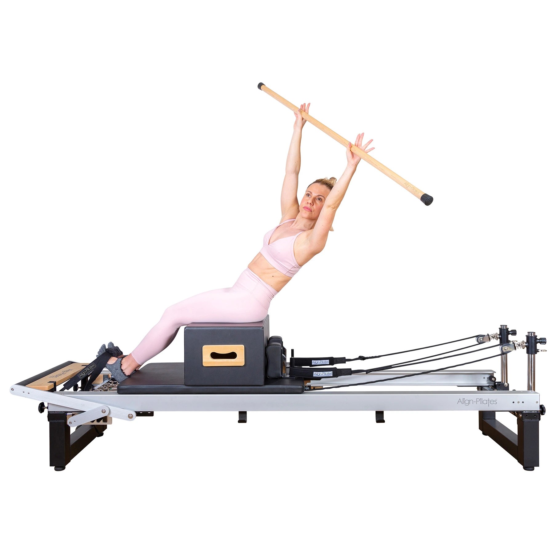 Silent Pilates Reformer Foot Strap AlignPilates