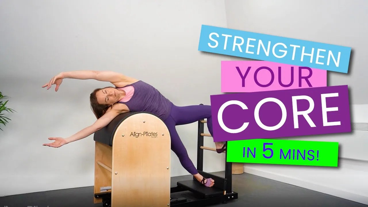 STRENGTHEN your CORE in 5 Minutes! AlignPilates Workout AlignPilates