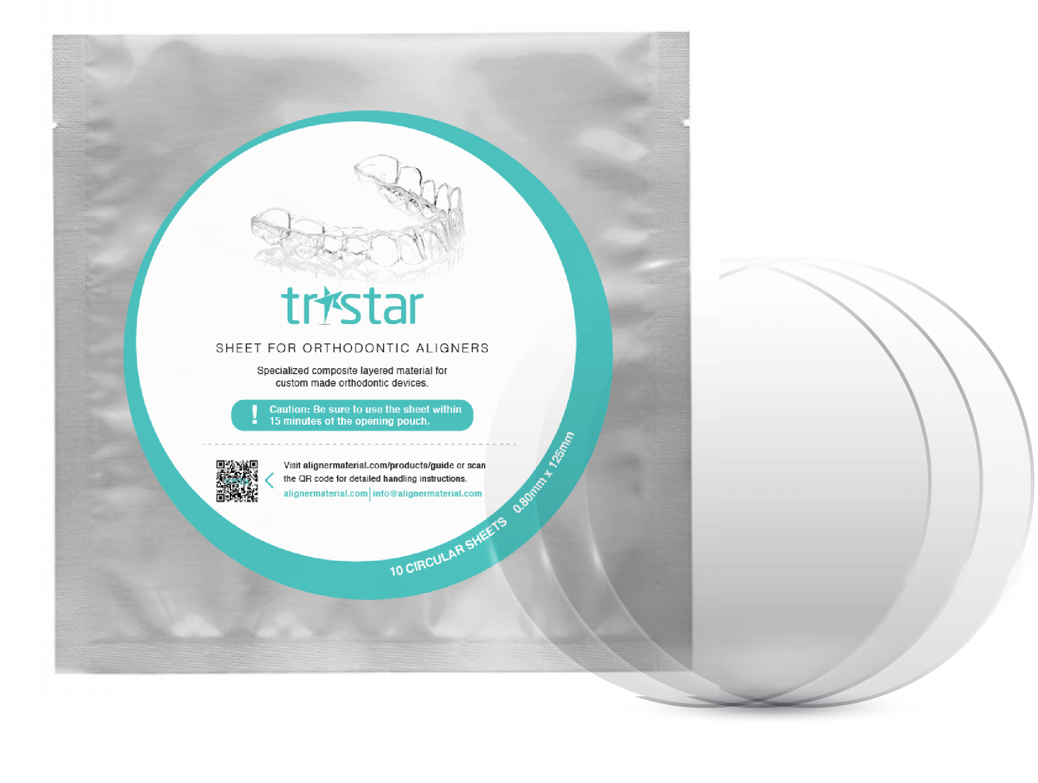 Tristar (1100packs) Tristar aligner material