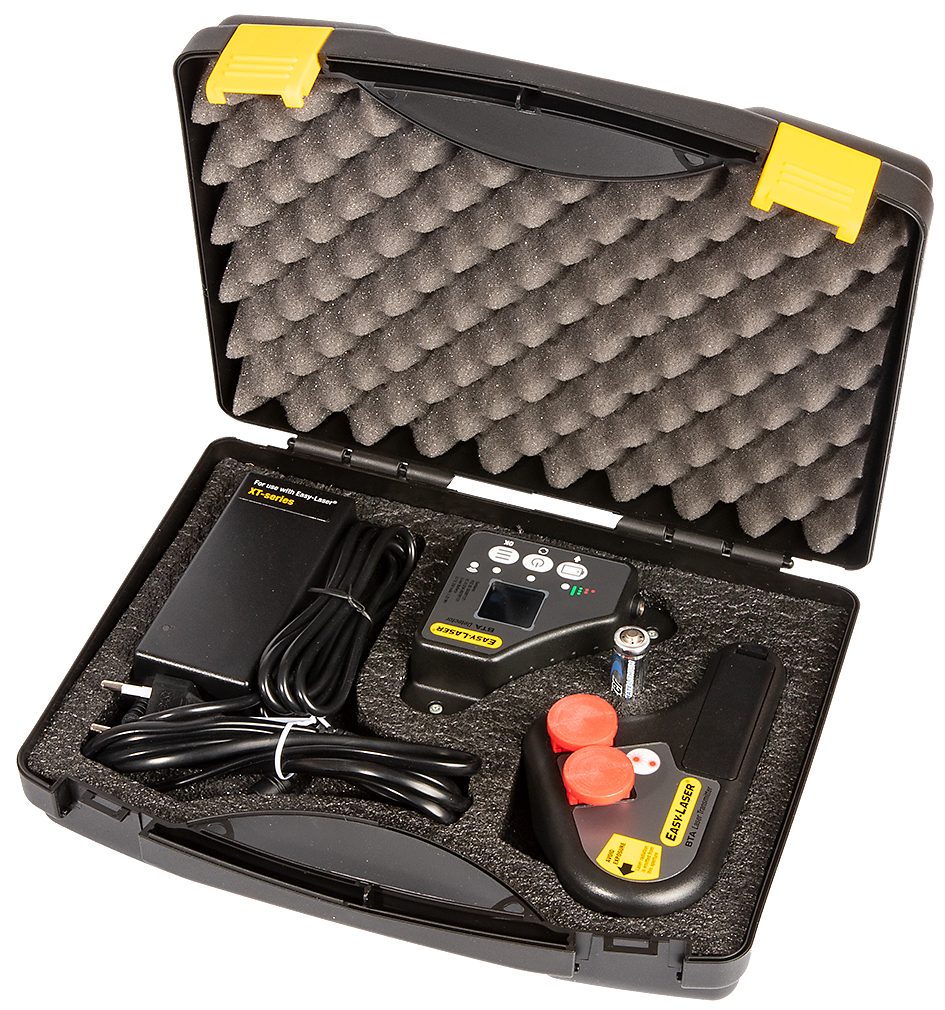 Ustavování řemenic laserové systémy EasyLaser ALIGNMENT TOOLS LTD