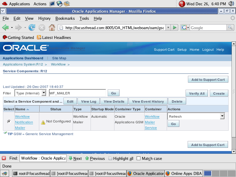 Workflow Notification Mailer Setup in Oracle Apps R12/12i POiSON WORLD