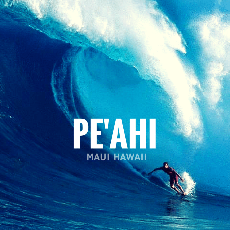 How to get to Jaws Surf Spot in Maui Map and Videos