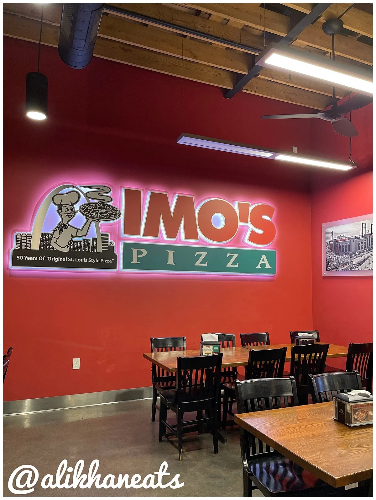Imo’s Pizza St. Louis MO Ali Khan Eats
