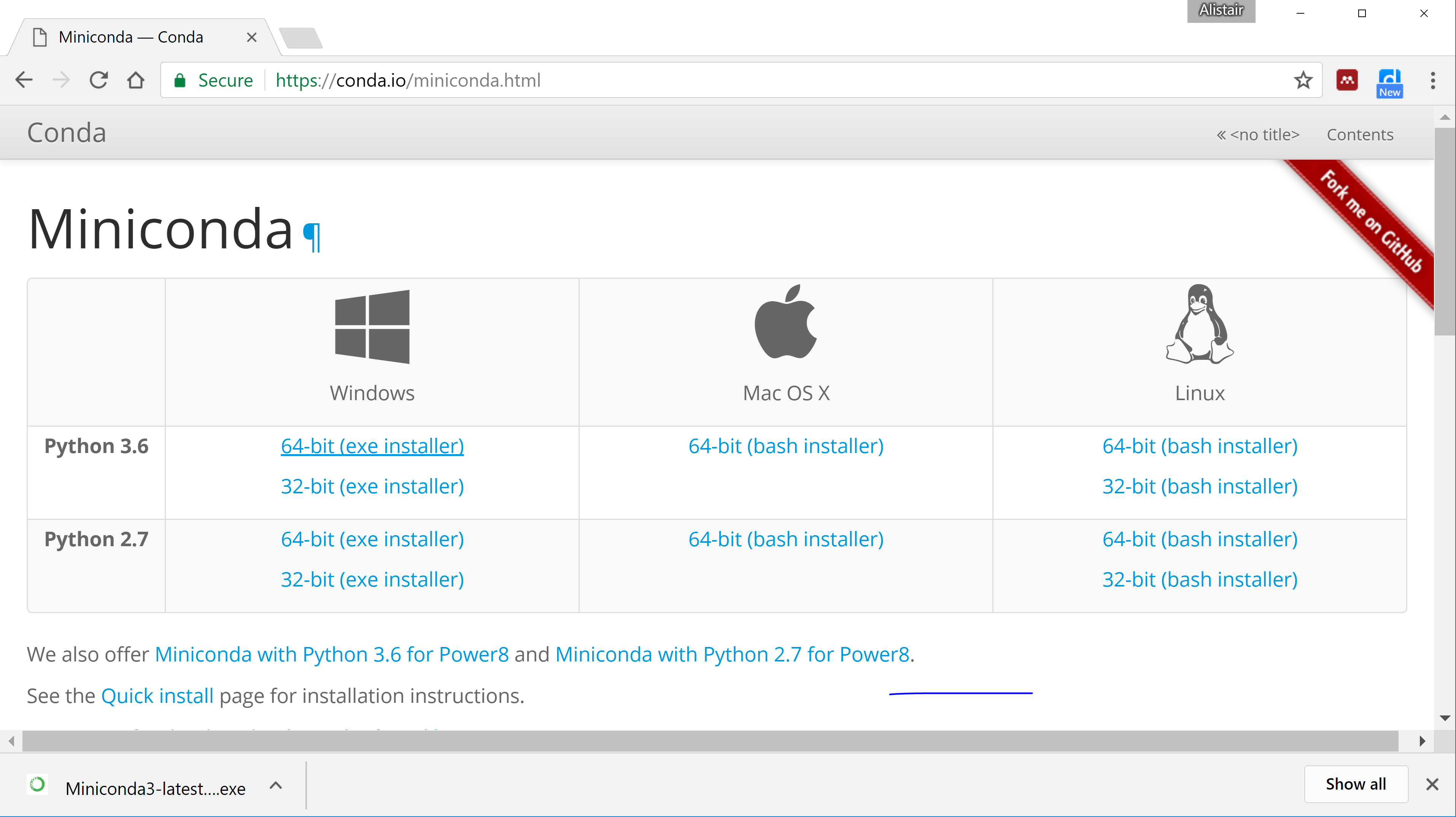 Installing Python for data analysis