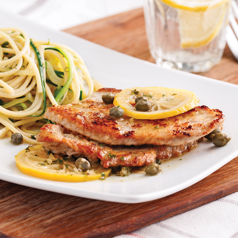 escalope de veau à la poele