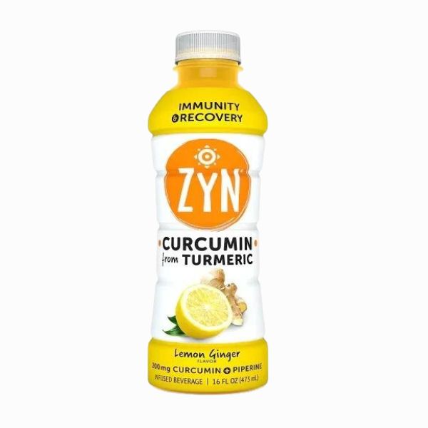 ZYN Lemon Ginger Ready Made Turmeric Infused Drinks, 12 x 16 fl oz Aliments Inc.