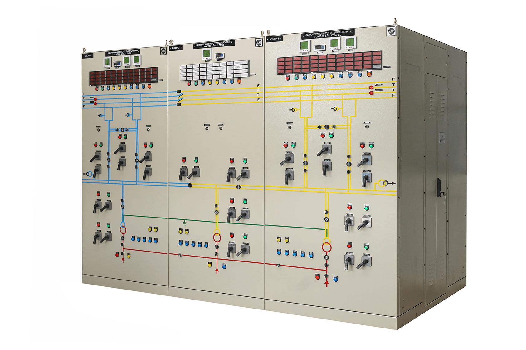 2x25kV TRACTION VCONNECTED TRANSFORMER PROTECTION NUMERICAL CONTROL